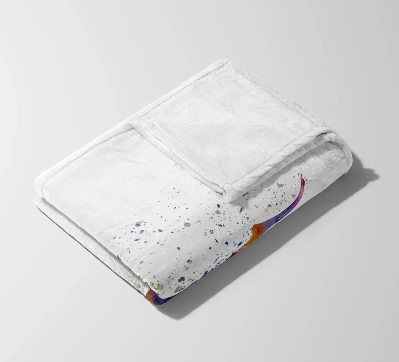 Tuffatore in acquerello coperta in pile da ⚽ Sports Pulse