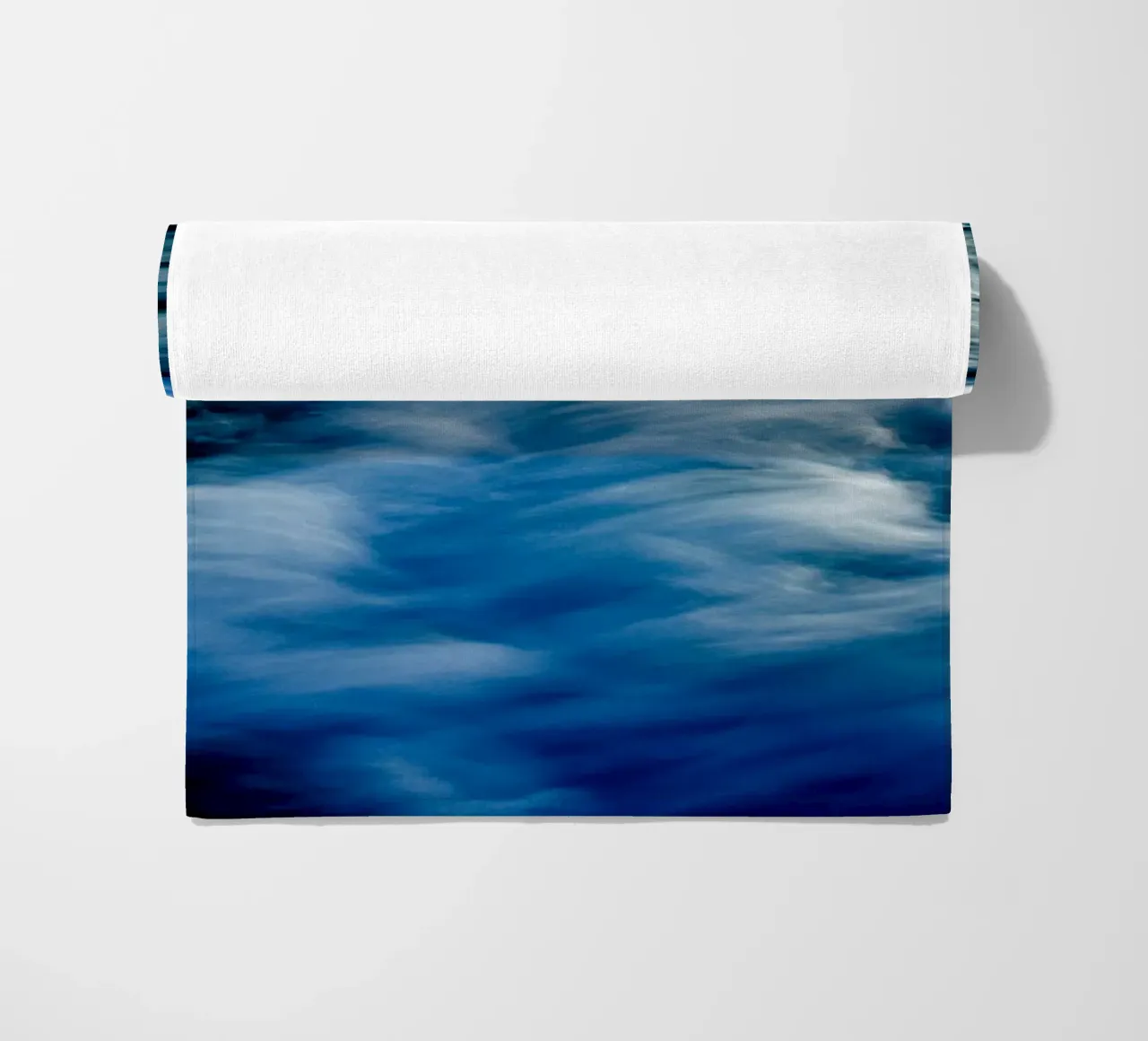 The Uniqueness of Waves XLV beach towel by Tal Paz-Fridman