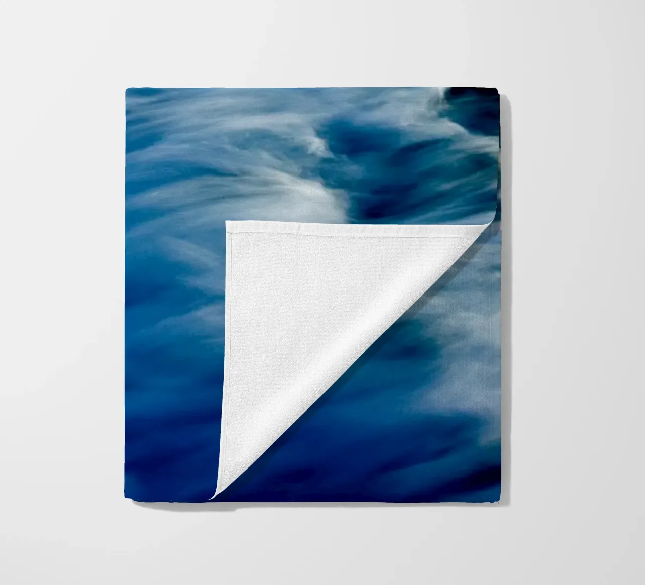 The Uniqueness of Waves XLV beach towel by Tal Paz-Fridman