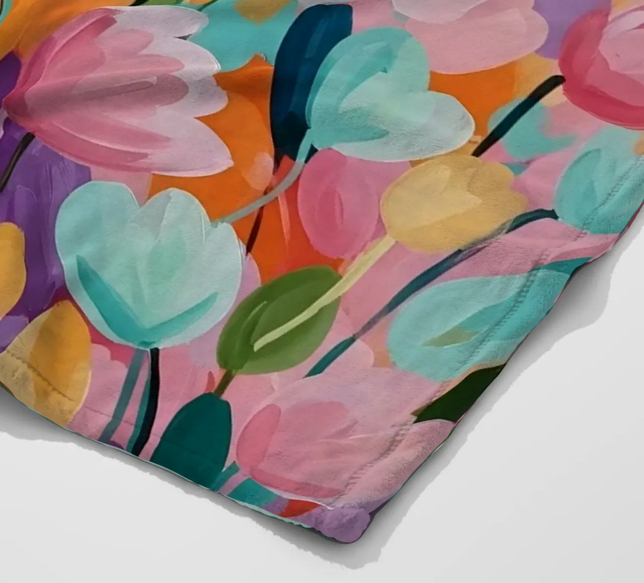 Flores Flowers coperta in pile da Sentinal