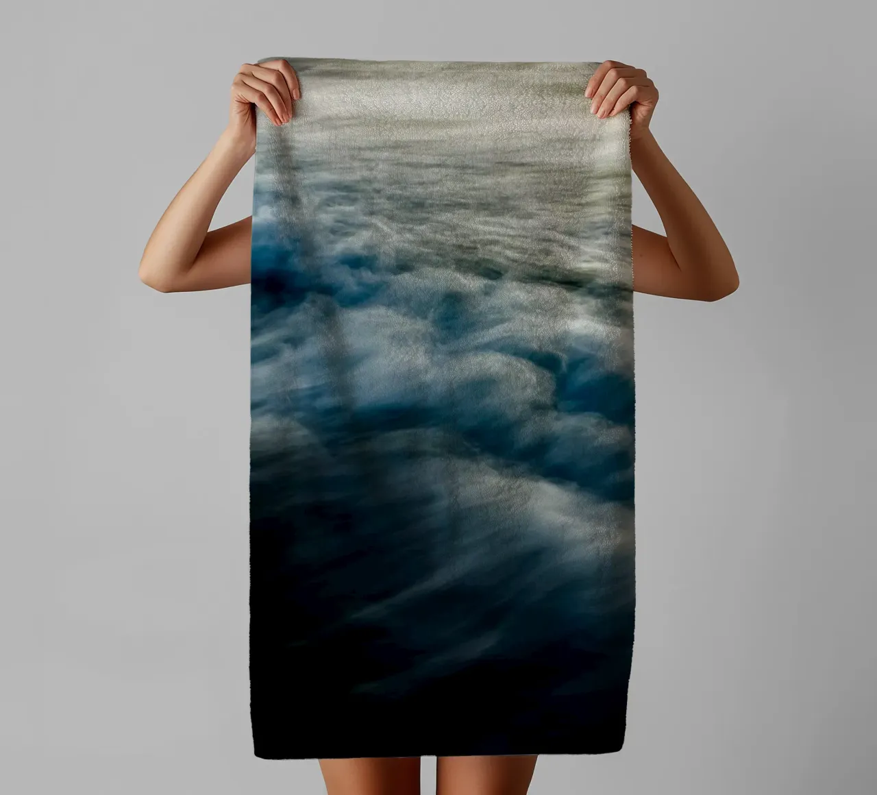 The Uniqueness of Waves XLVI towel by Tal Paz-Fridman