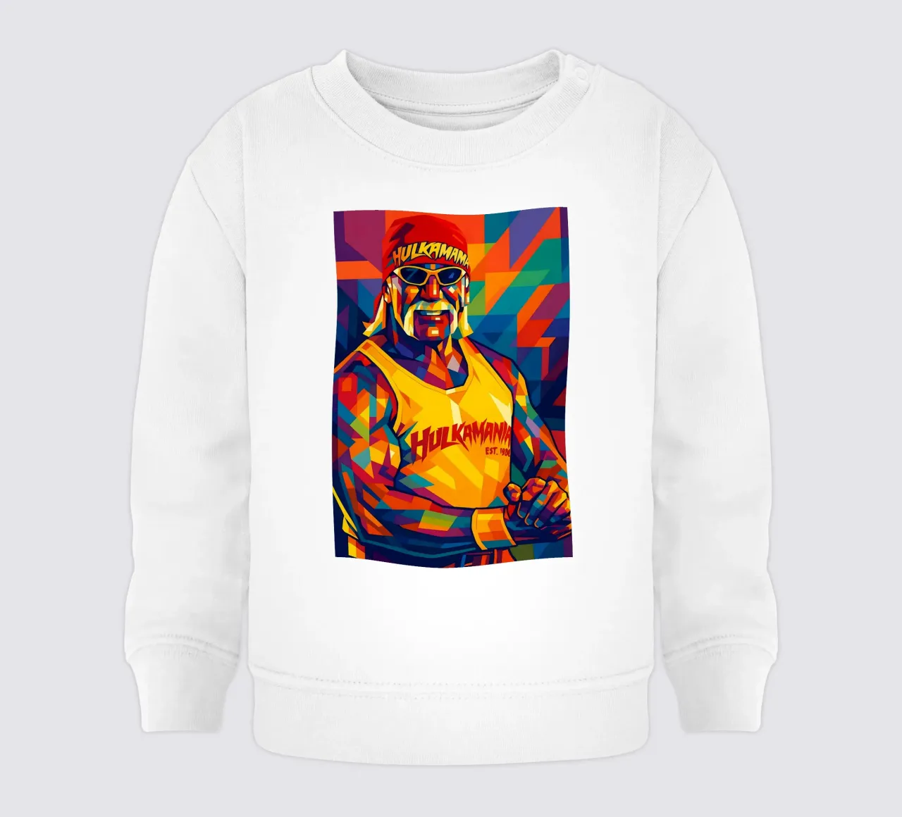Hulk Hogan felpa neonato da BONANZA