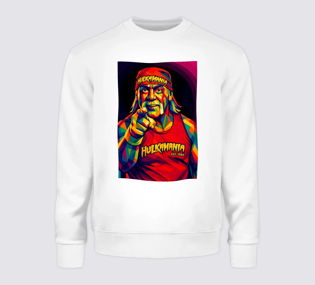 Hulk Hogan wpap art felpa da BONANZA