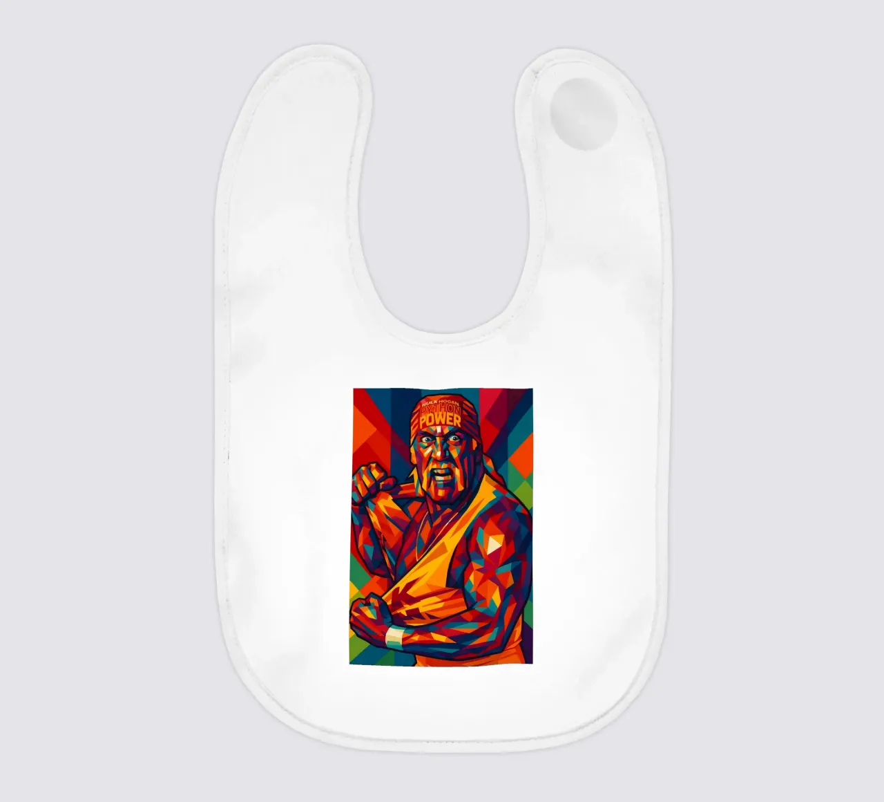 Hulk Hogan strappa la camicia wpap bavaglino da BONANZA