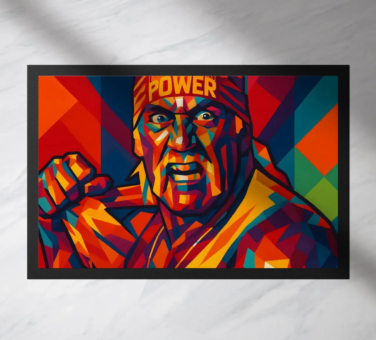 Hulk Hogan strappa la camicia wpap zerbino da BONANZA
