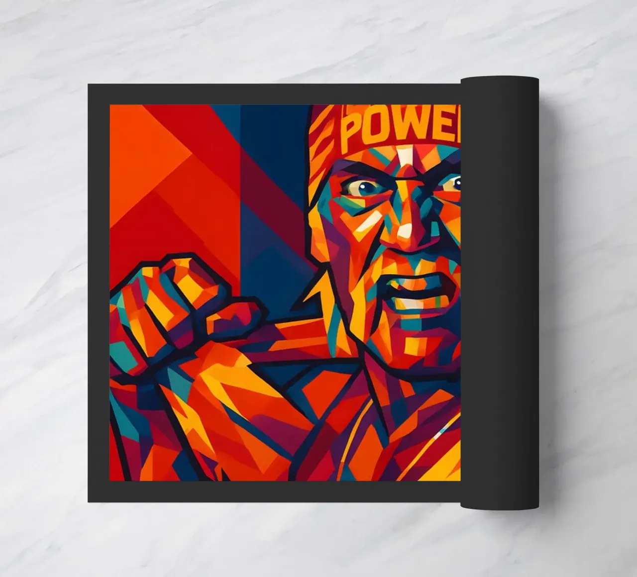 Hulk Hogan strappa la camicia wpap zerbino da BONANZA