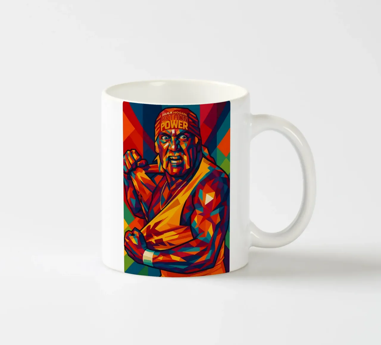Hulk Hogan strappa la camicia wpap tazza in ceramica da BONANZA