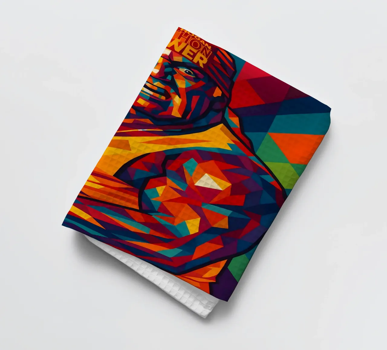 Hulk Hogan strappa la camicia wpap canovaccio da cucina da BONANZA
