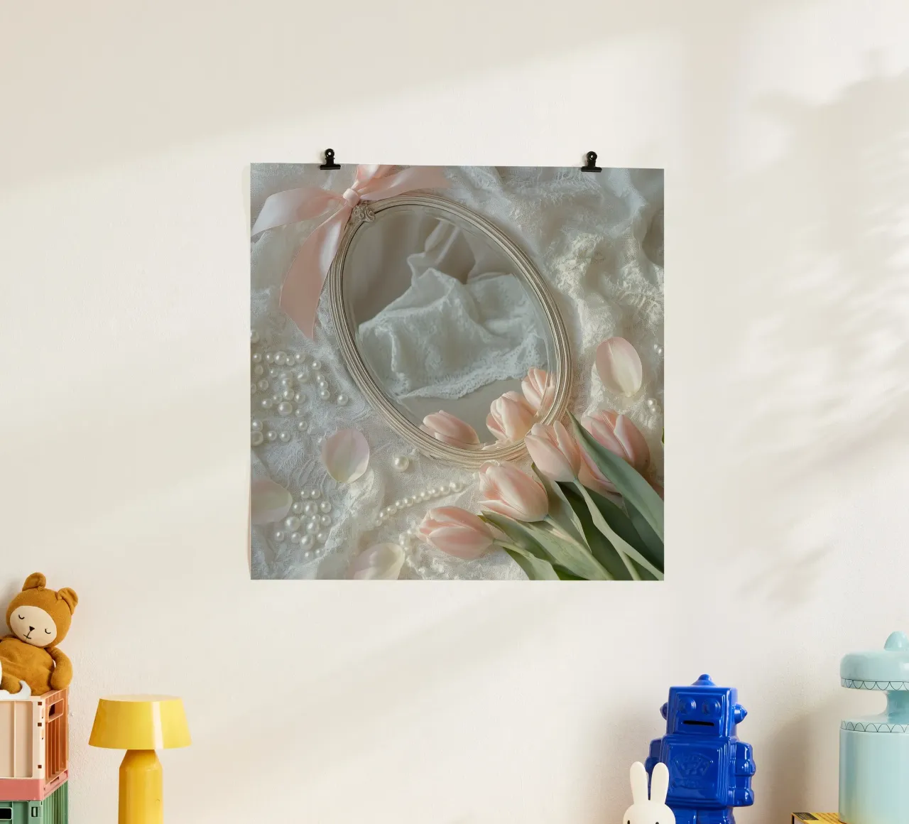 Sussurri in rosa poster da StillVibe Home