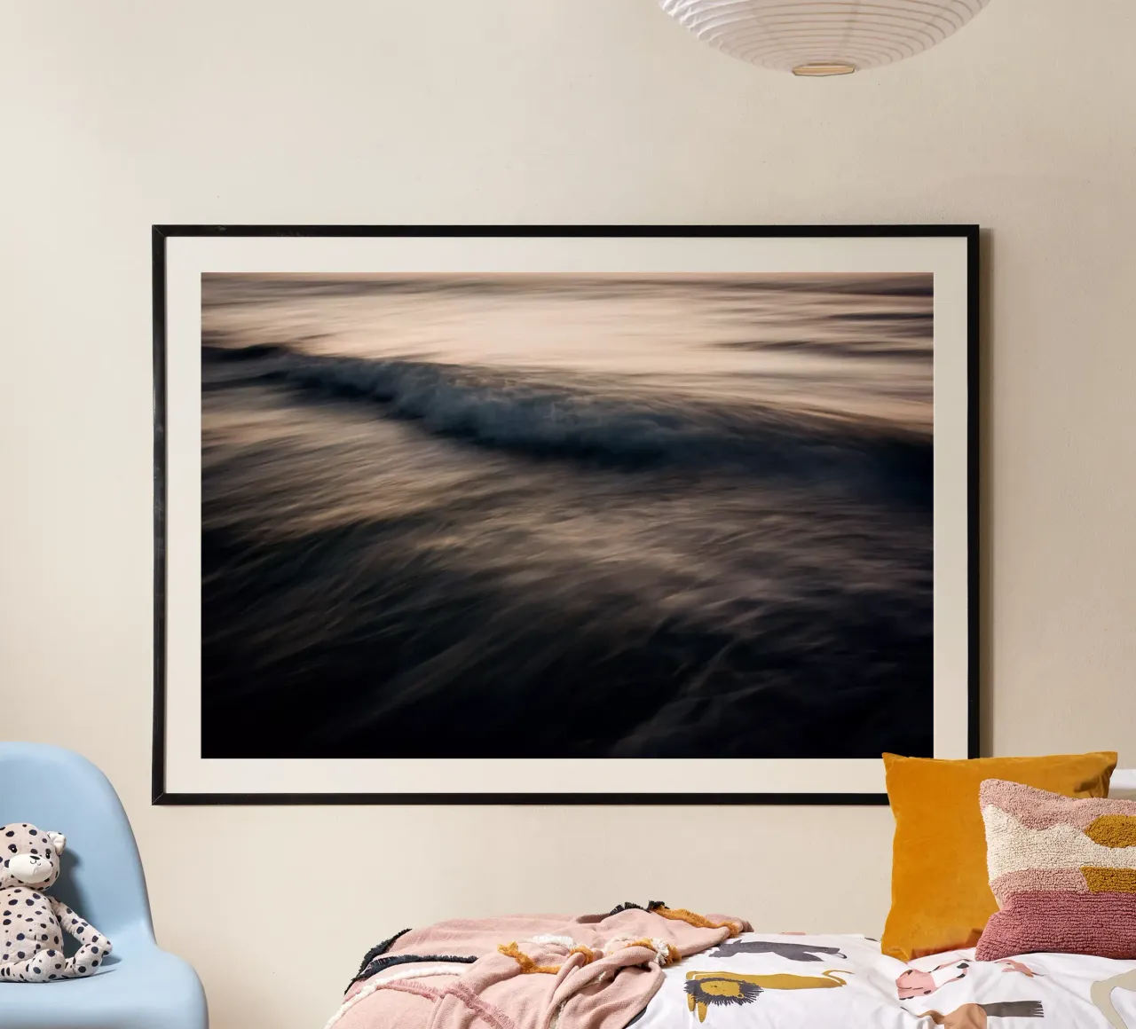 Dopo il tramonto del sole poster con telaio in alluminio da Tal Paz-Fridman