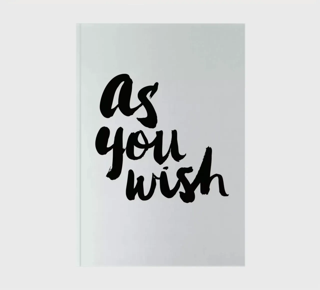As You Wish notebook by Dead Language