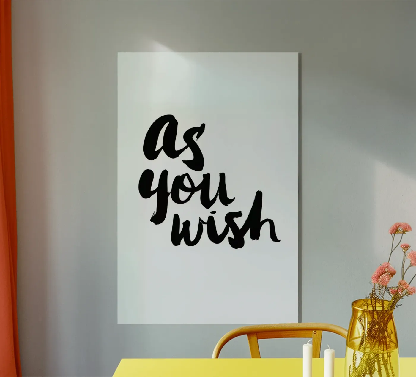 As You Wish plexiglass da Dead Language