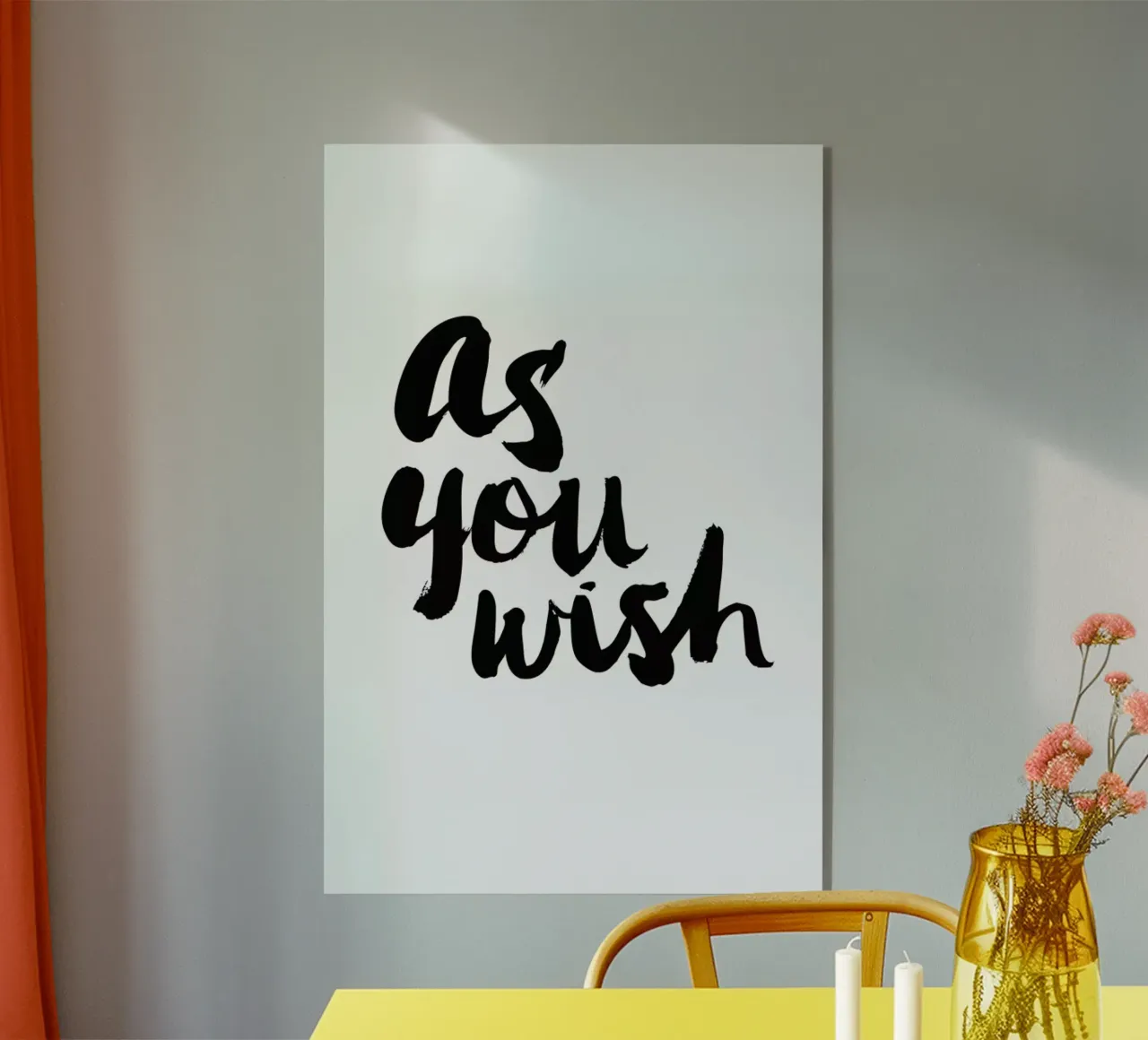 As You Wish plexiglass da Dead Language