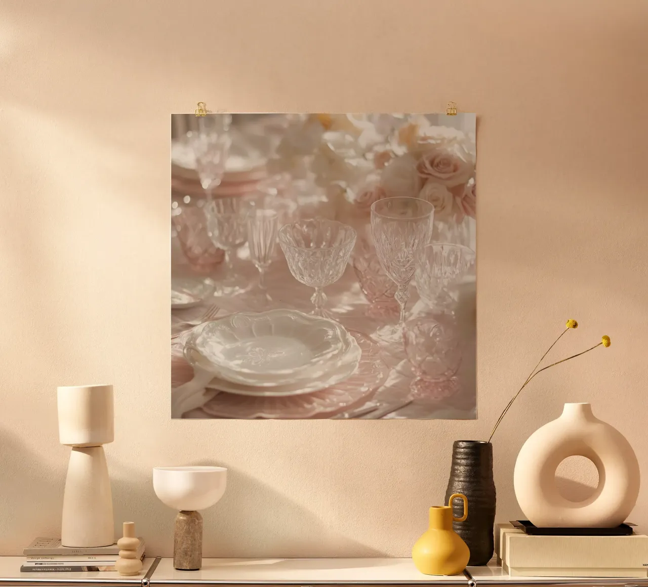 Sussurri in rosa poster da StillVibe Home