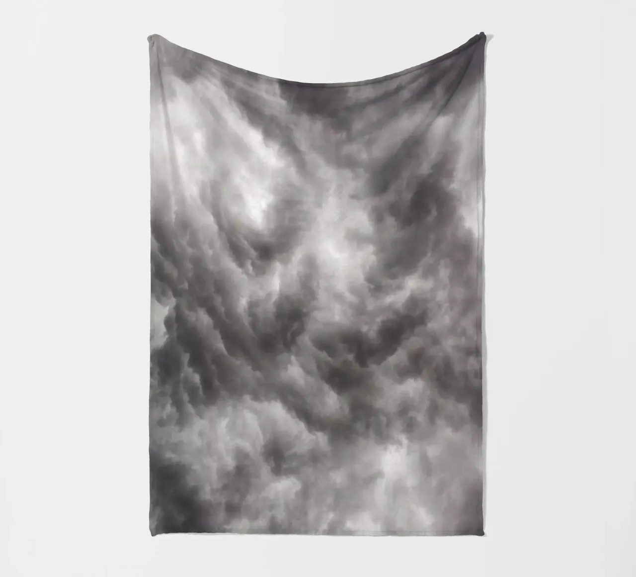 Storm #1 fleece blanket by Tal Paz-Fridman