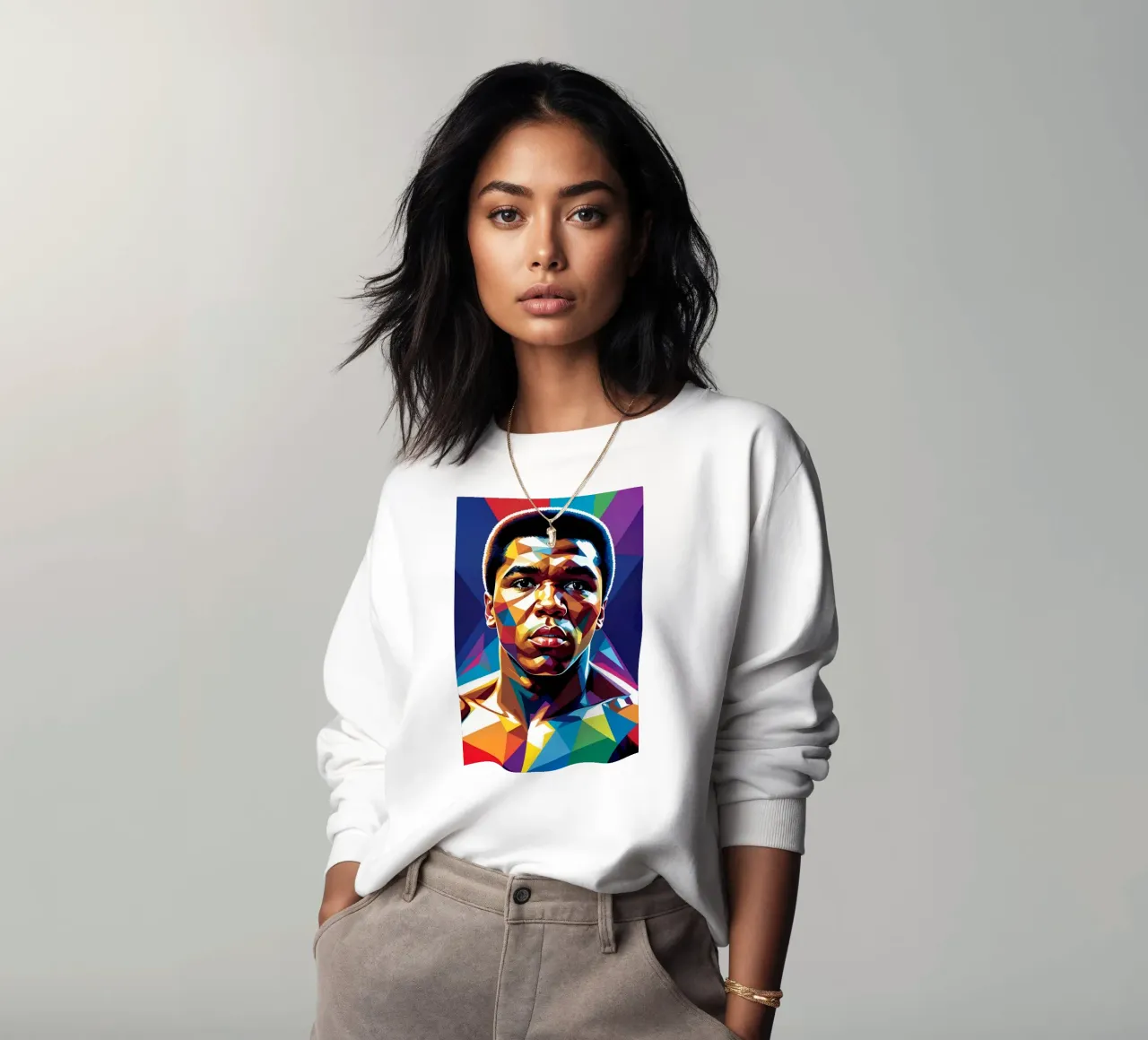 Muhammad Ali wpap felpa da BONANZA