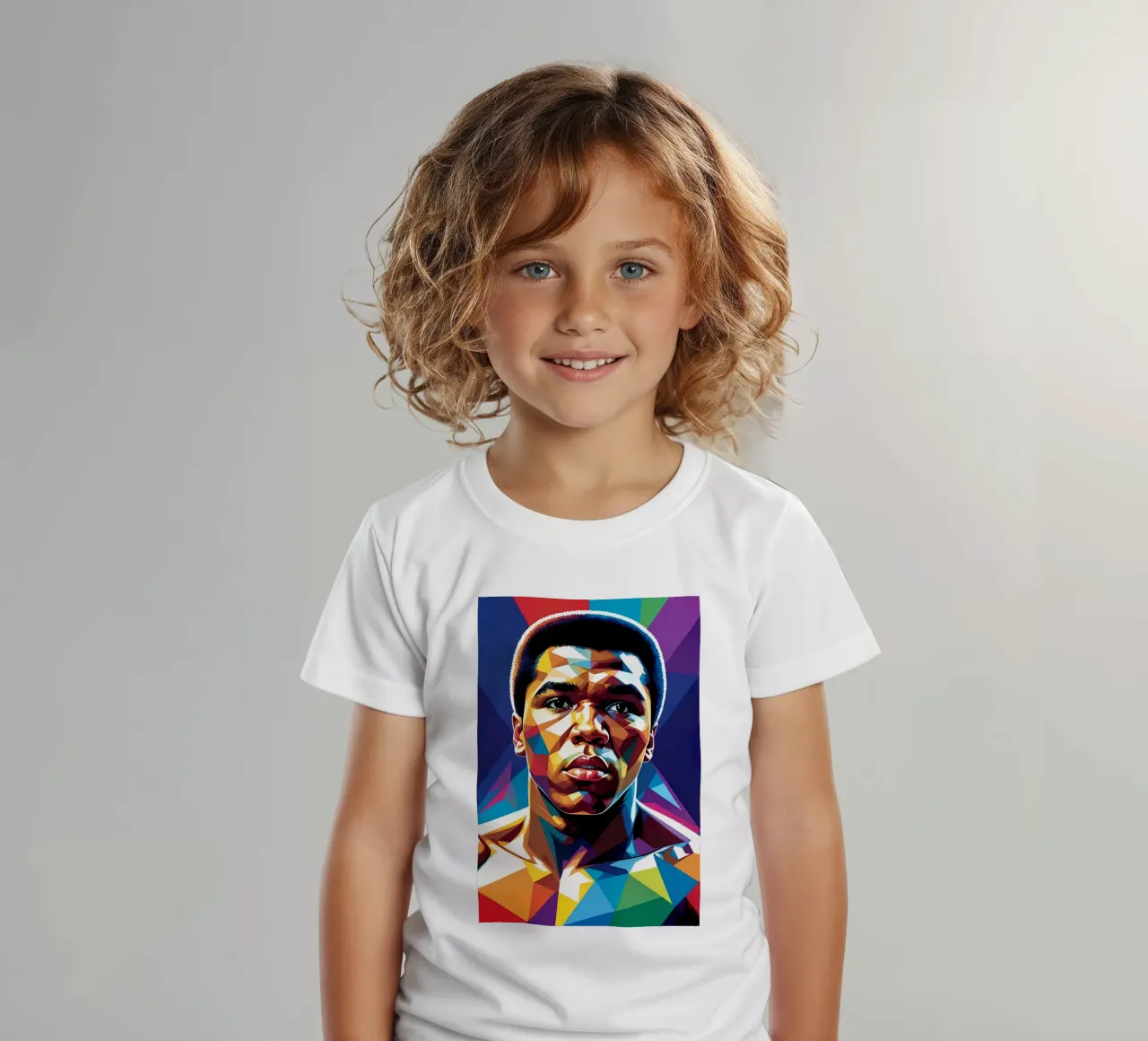 Muhammad Ali wpap t-shirt bambini da BONANZA