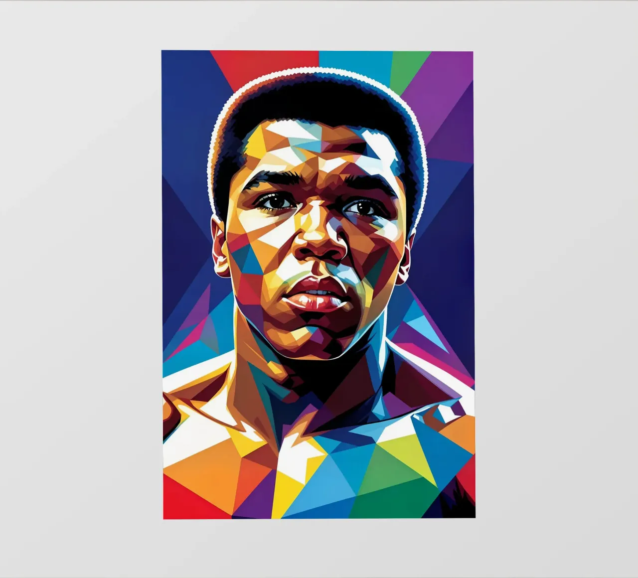 Muhammad Ali wpap pellicola backlit da BONANZA