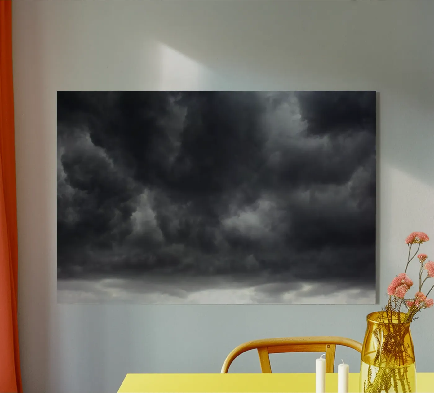 Storm #2 acryl van Tal Paz-Fridman