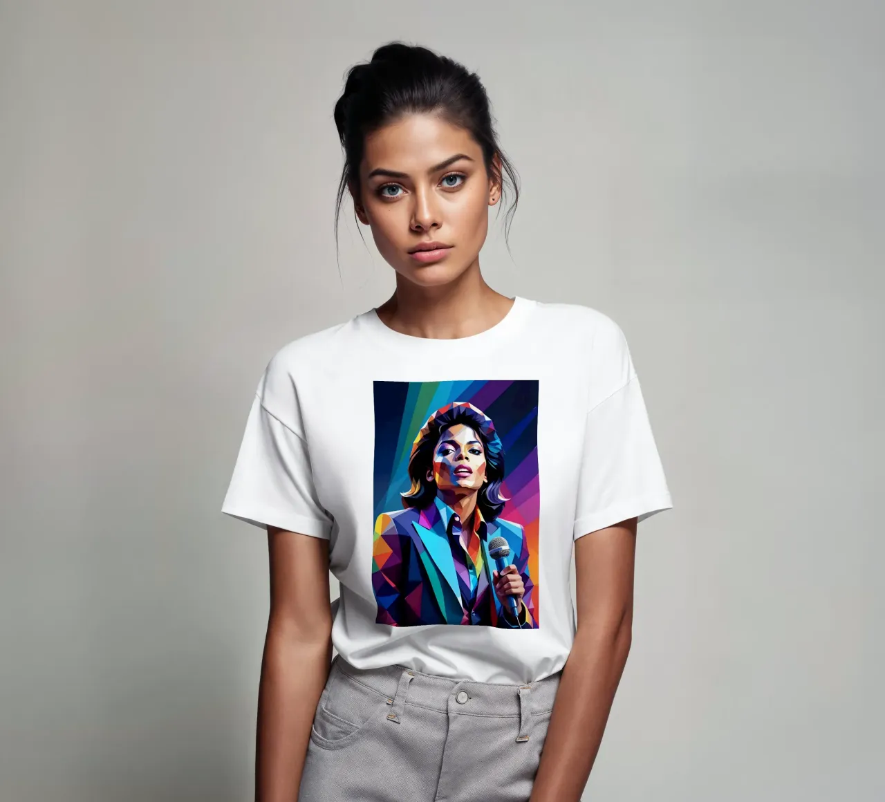 Michael Jackson wpap t-shirt da BONANZA
