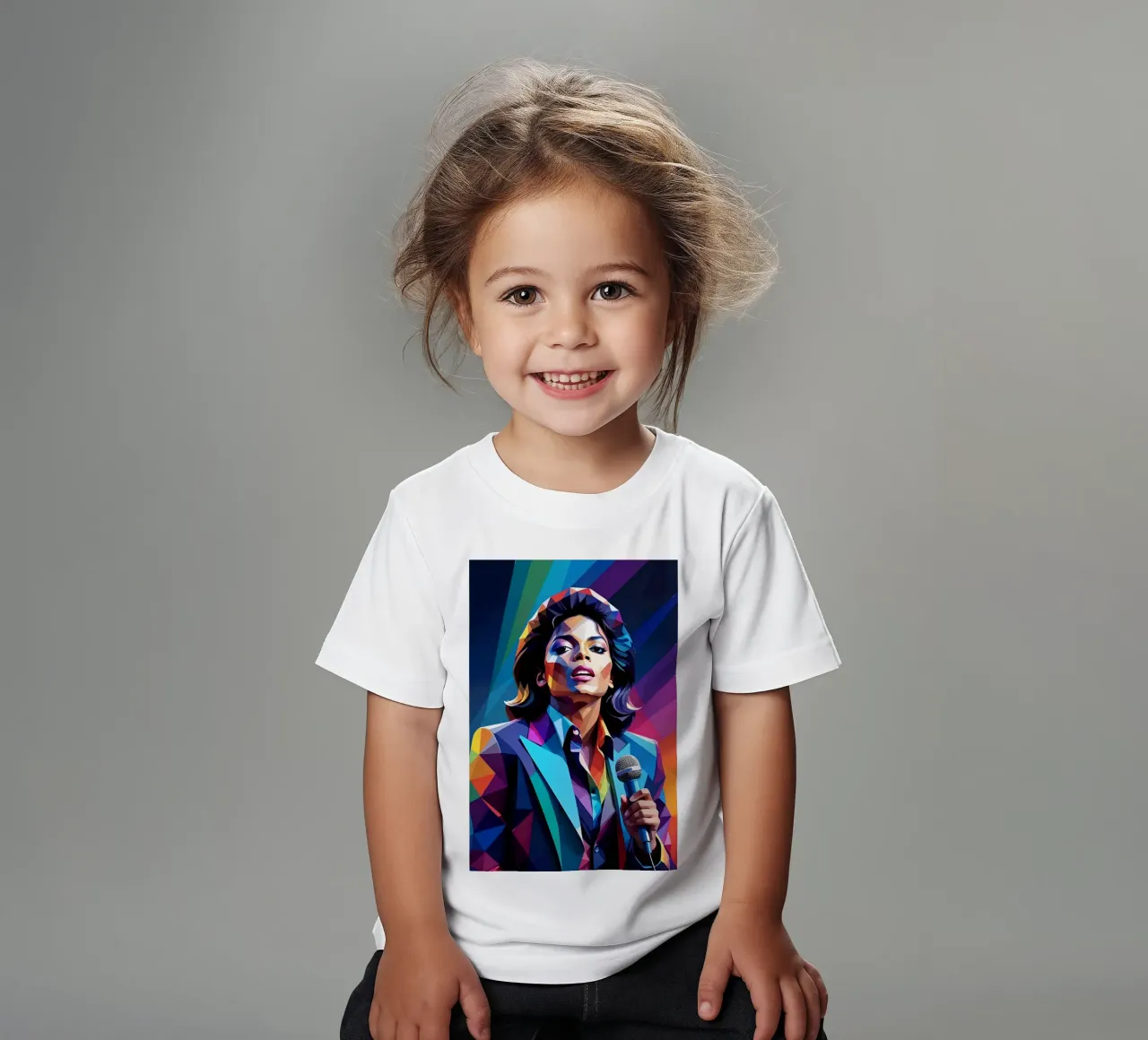 Michael Jackson wpap t-shirt bambini da BONANZA