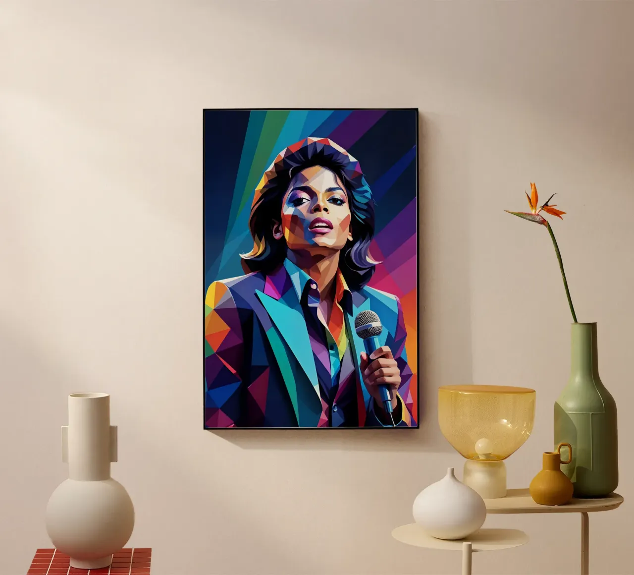 Michael Jackson wpap plexiglass da BONANZA