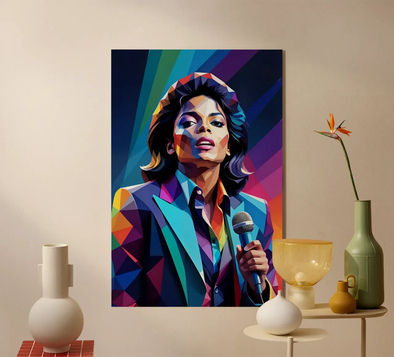 Michael Jackson wpap plexiglass da BONANZA