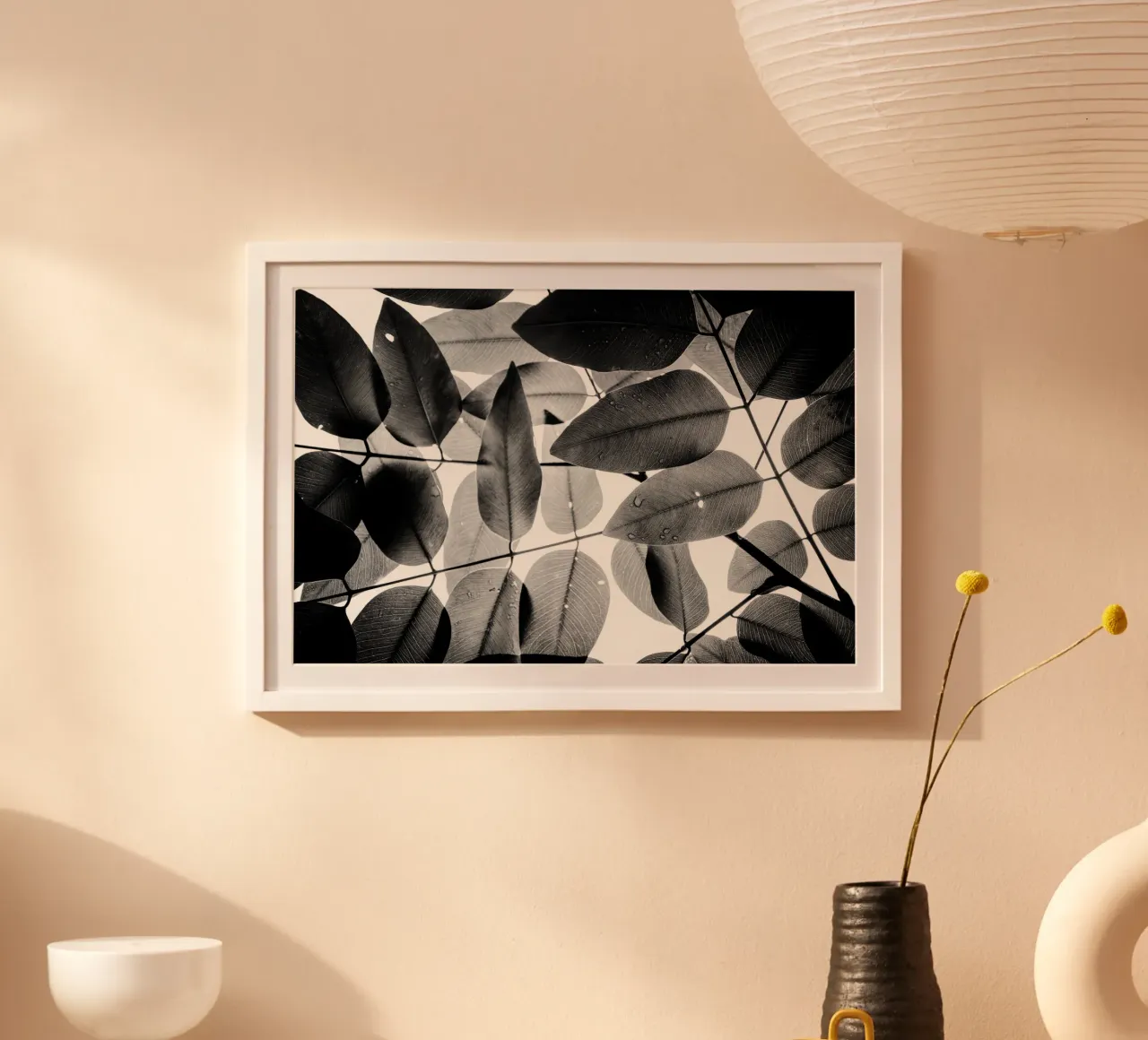 Experimente mit Blättern I Poster von Tal Paz-Fridman