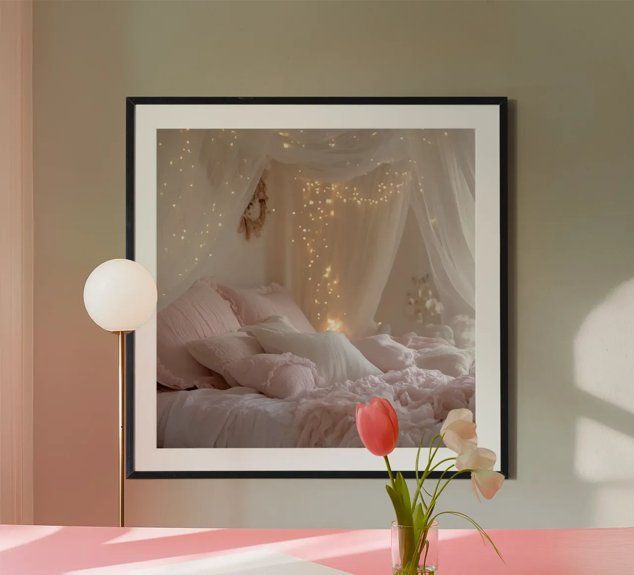 Sussurri in rosa poster da StillVibe Home