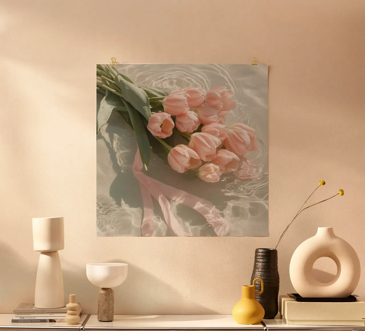 Sussurri in rosa poster da StillVibe Home