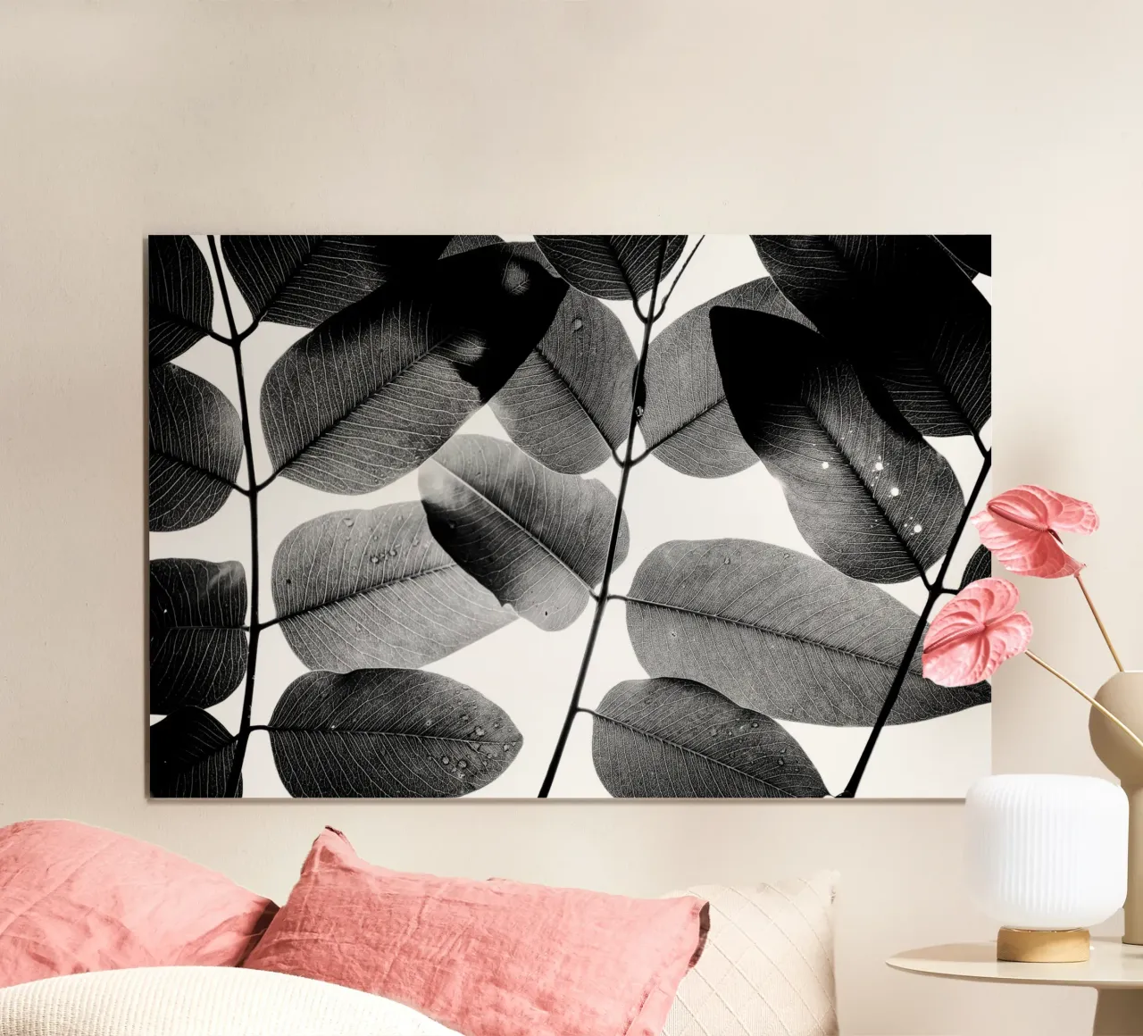 Expériences avec les feuilles II poster de Tal Paz-Fridman