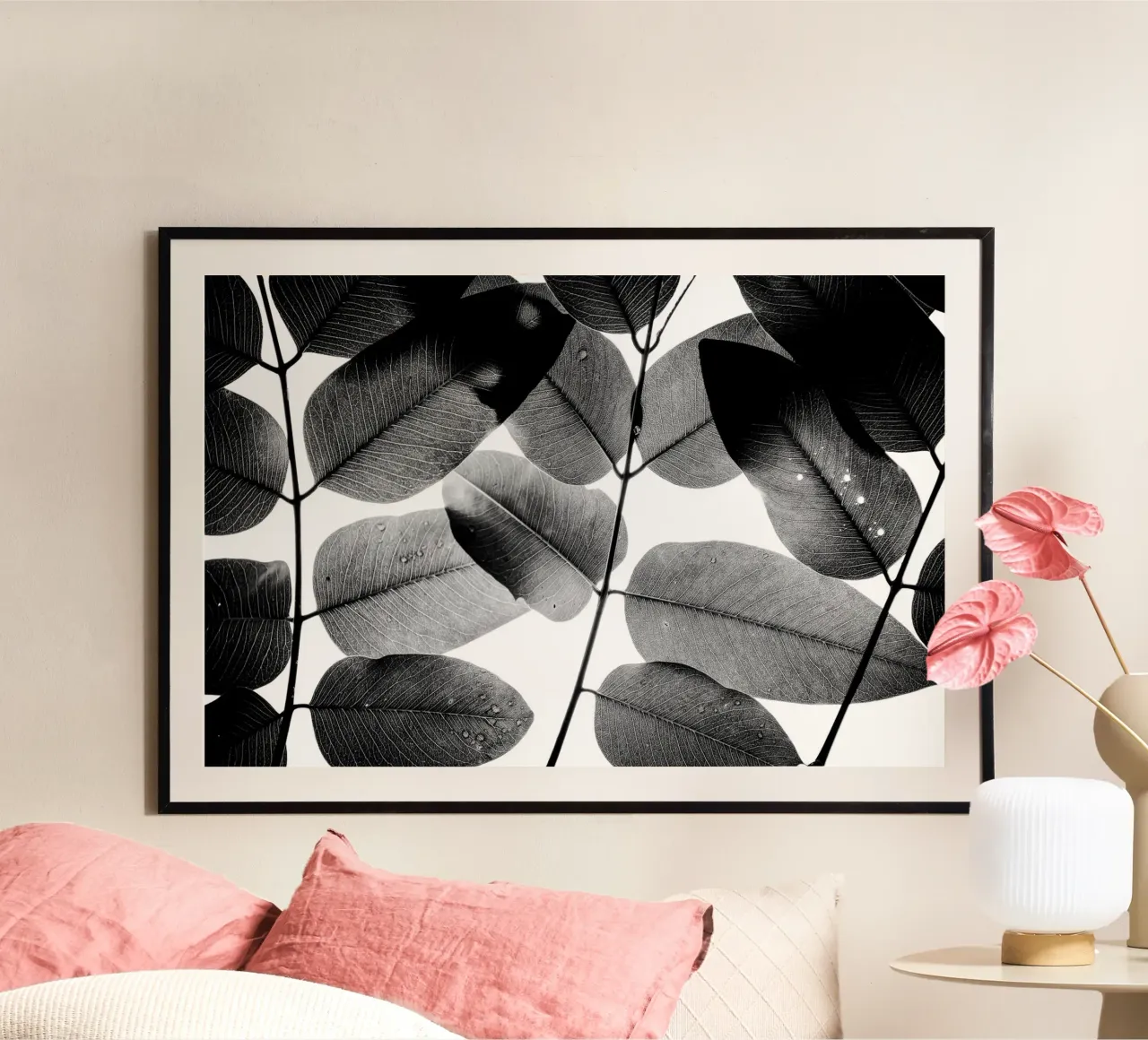 Expériences avec les feuilles II poster de Tal Paz-Fridman