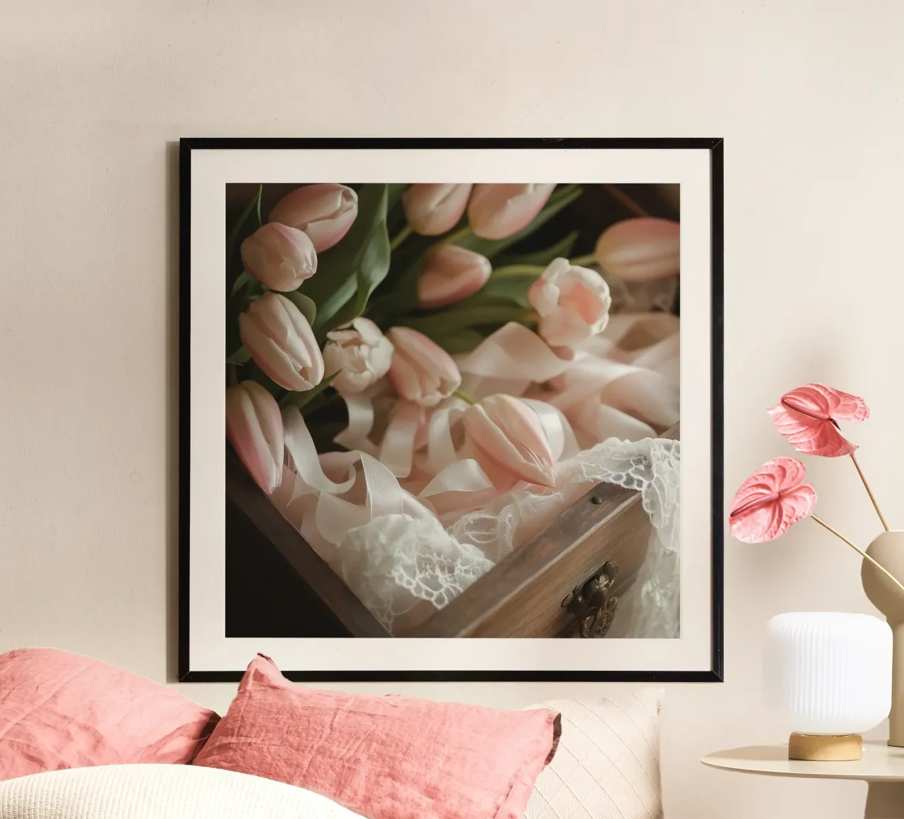 Sussurri in rosa poster da StillVibe Home
