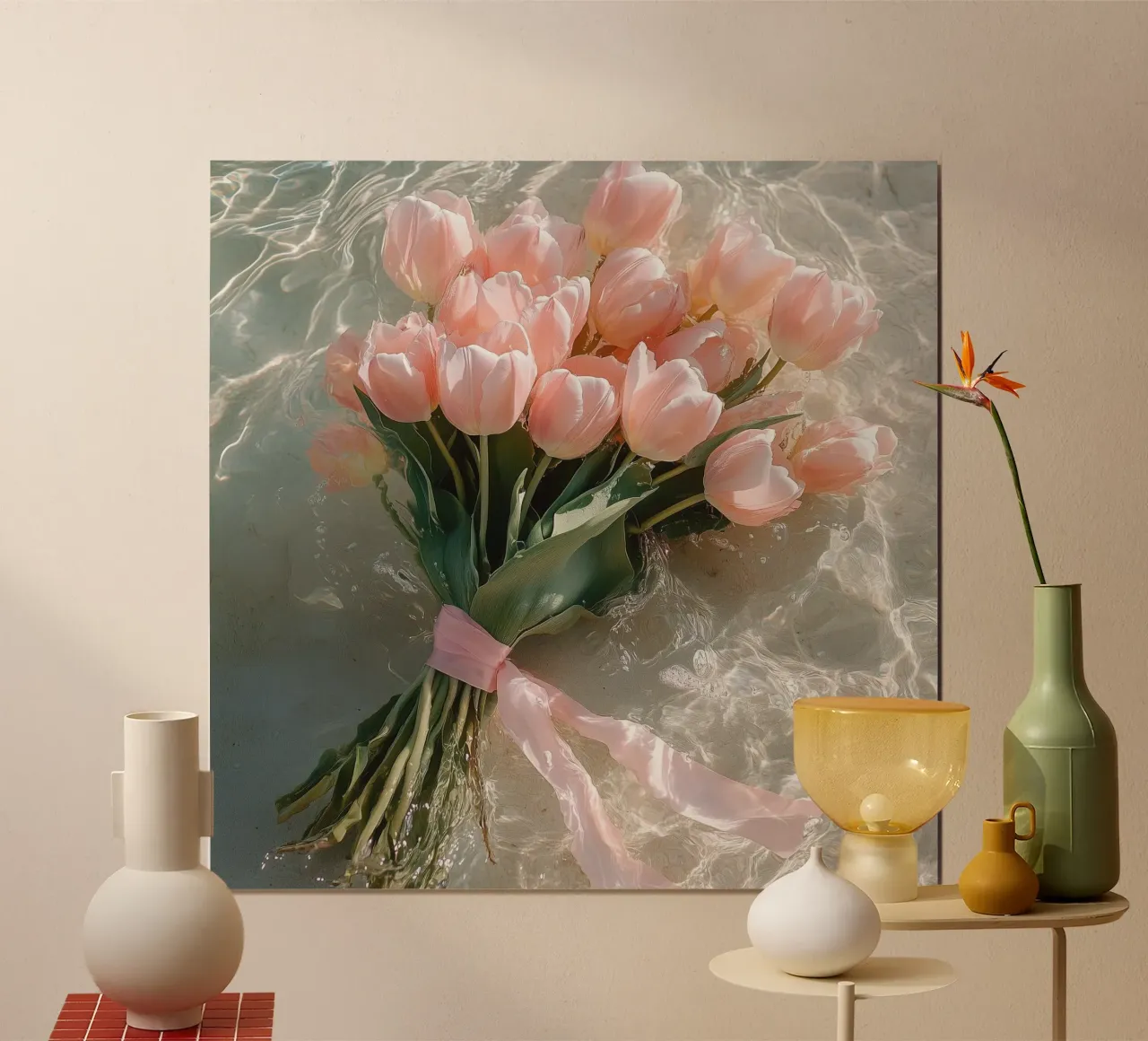 Sussurri in rosa poster da StillVibe Home