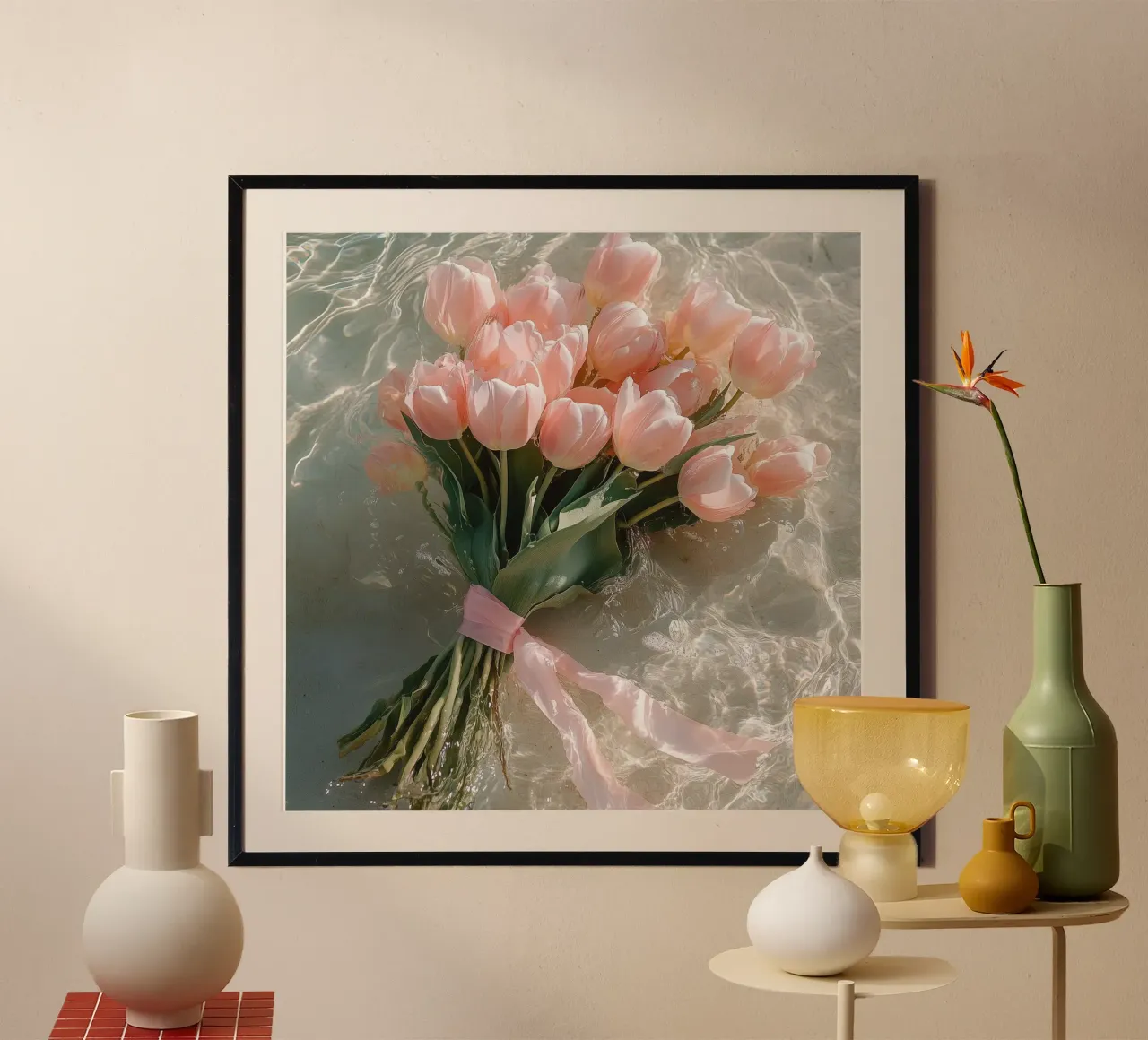 Sussurri in rosa poster da StillVibe Home
