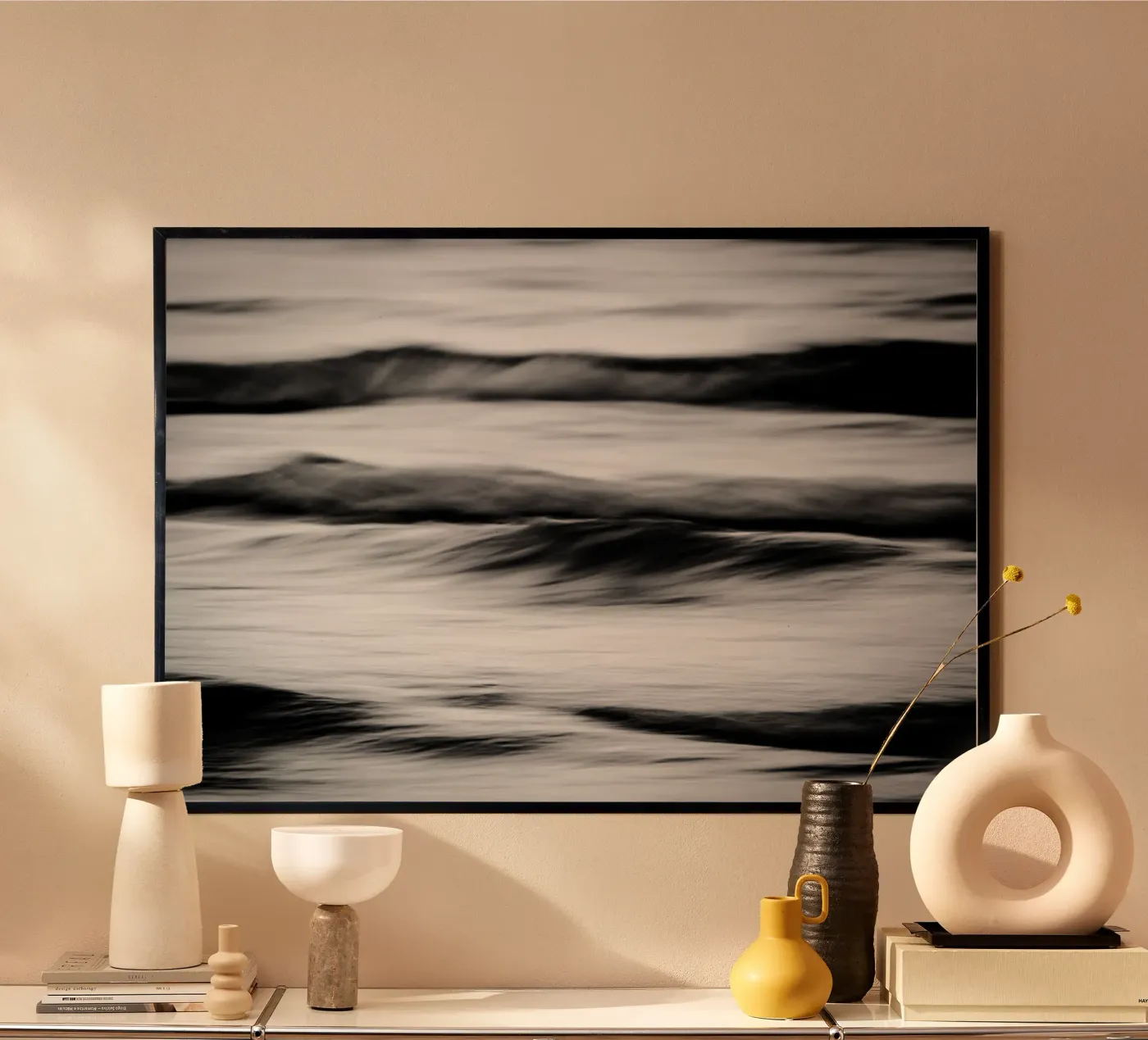 Waves II poster by Tal Paz-Fridman