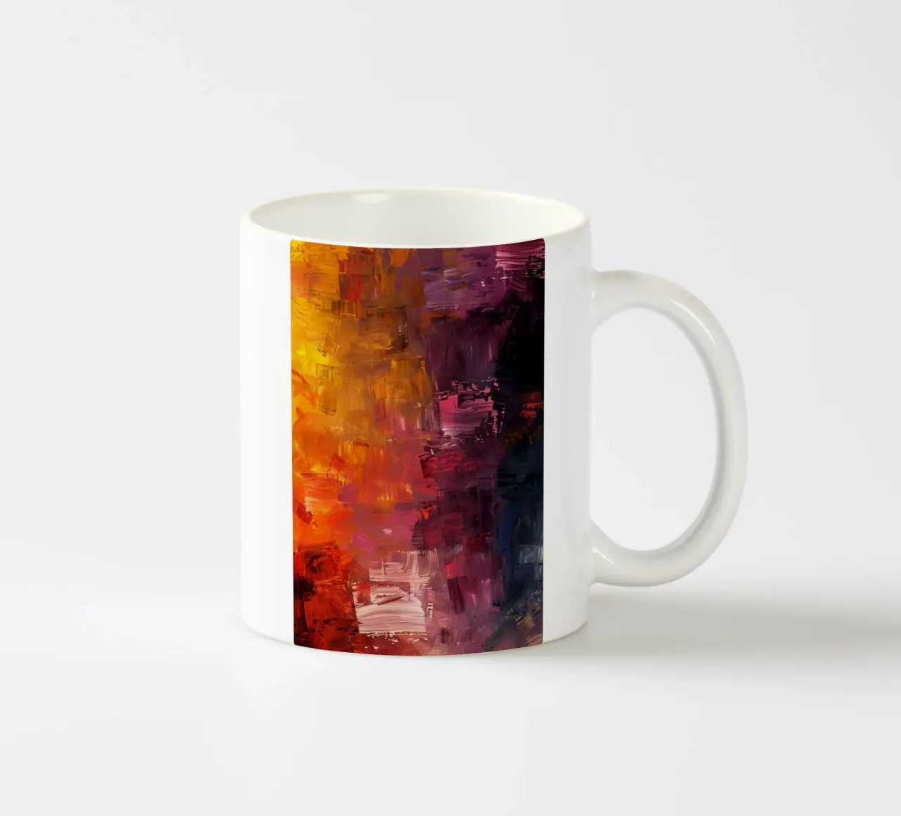 Eruption of Color tazza in ceramica da Mosaic Dialogue