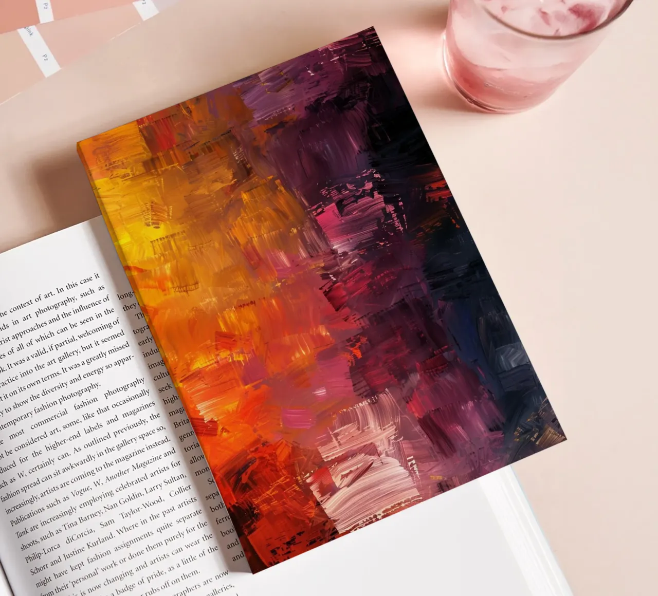 Eruption of Color notebook by Mosaic Dialogue
