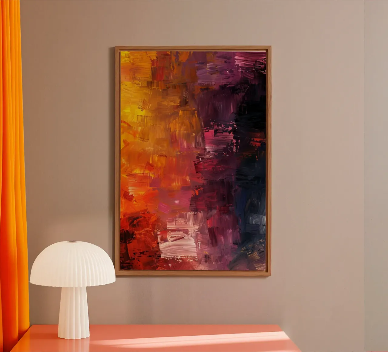 Eruption of Color alluminio dibond da Mosaic Dialogue