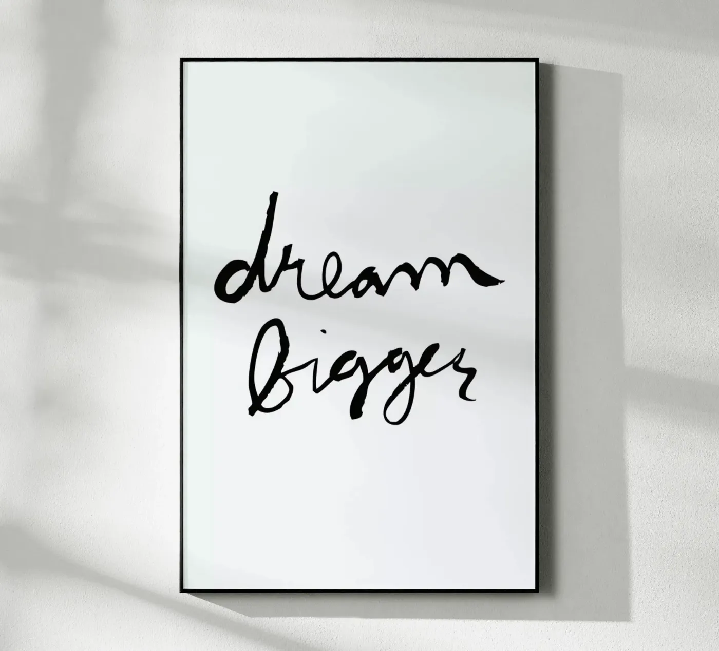 Dream Bigger plexiglass da Dead Language