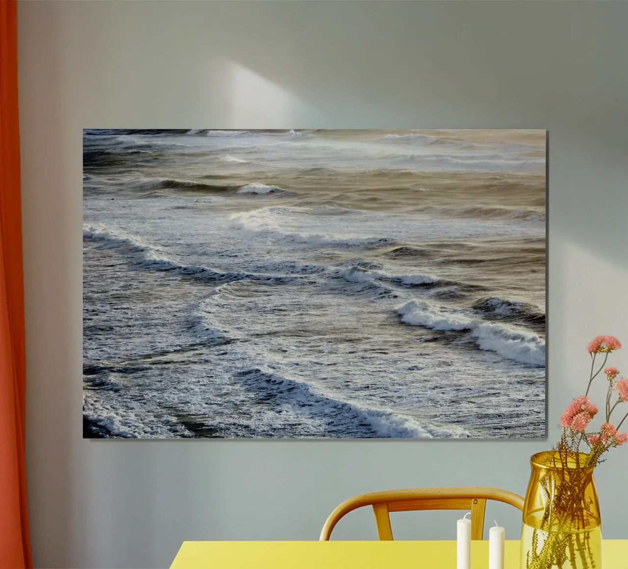 Mare infinito poster con telaio in alluminio da Tal Paz-Fridman