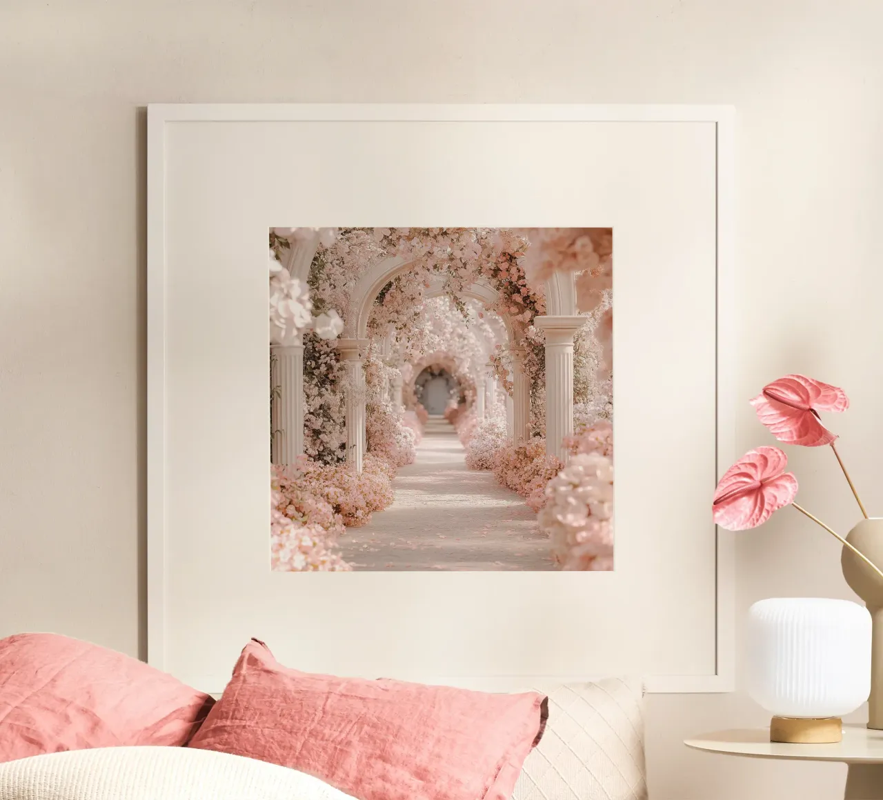 Sussurri in rosa poster da StillVibe Home