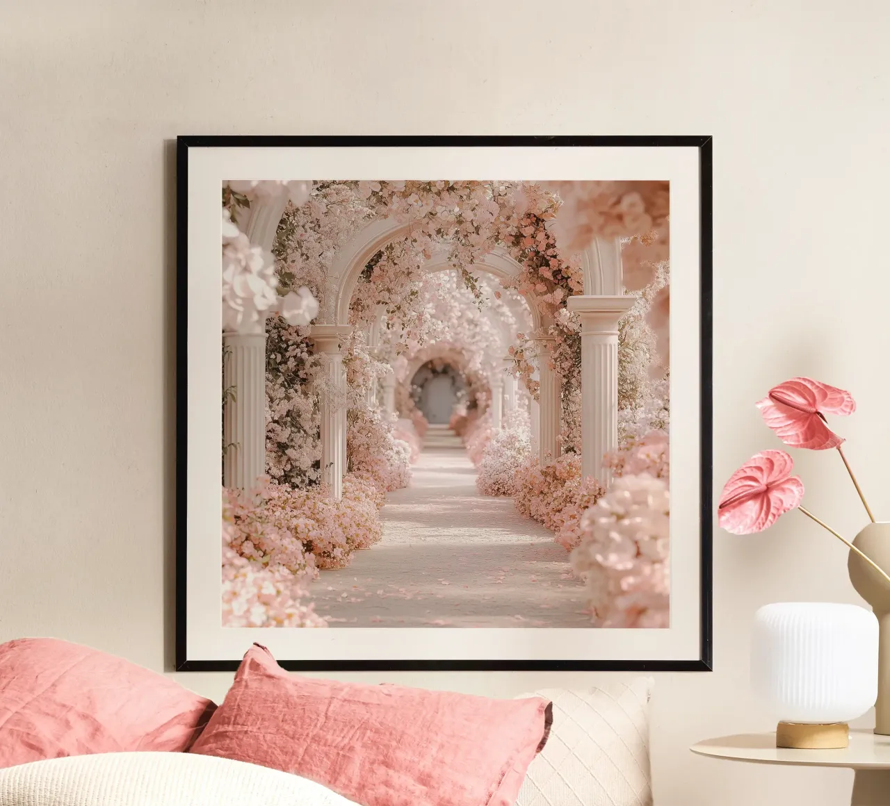 Sussurri in rosa poster da StillVibe Home
