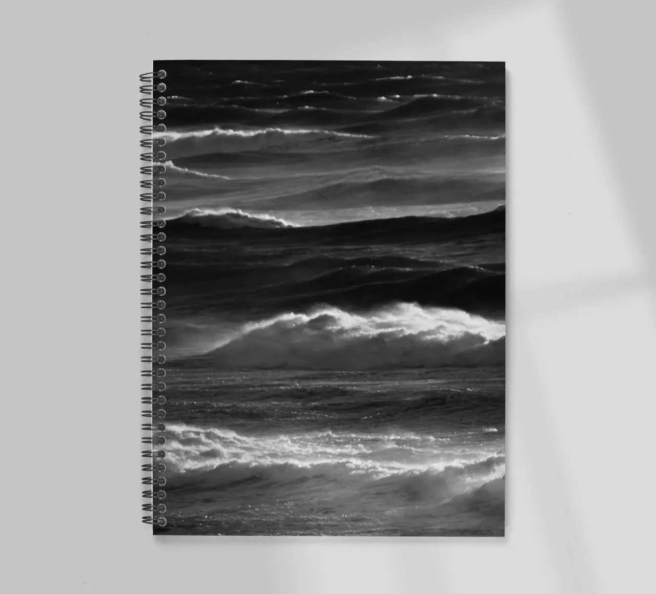 Heart of the Sea I spiral notebook by Tal Paz-Fridman