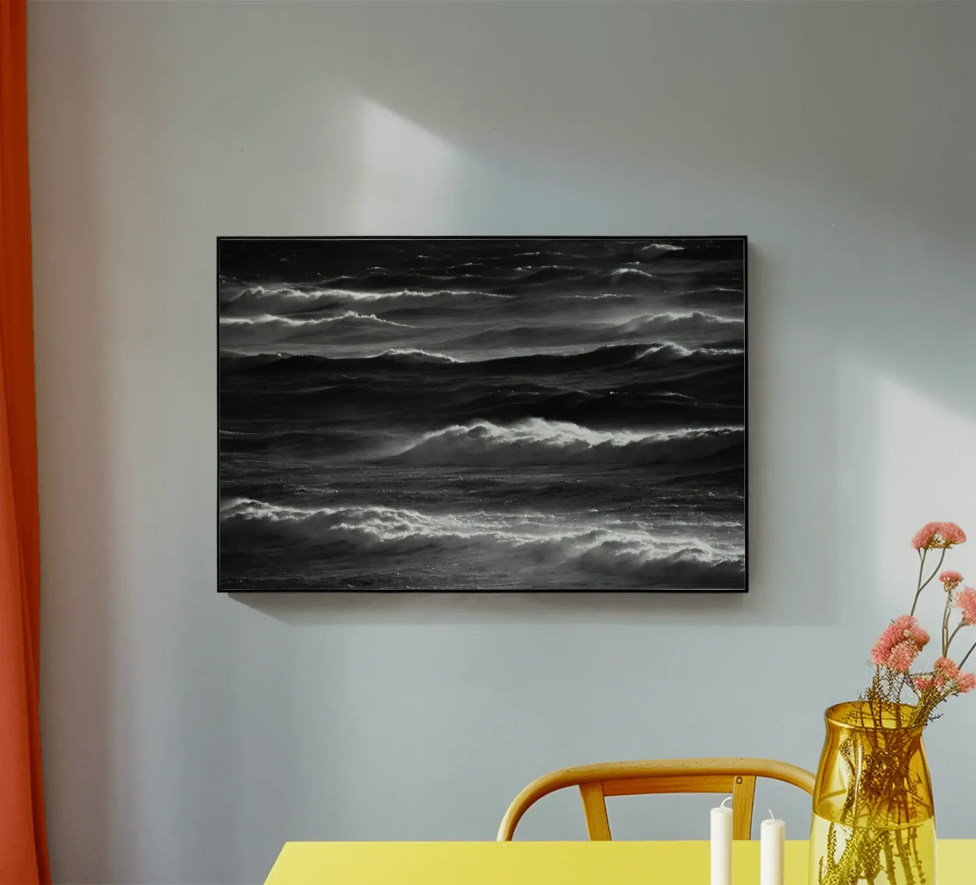 Hart van de zee I acryl van Tal Paz-Fridman