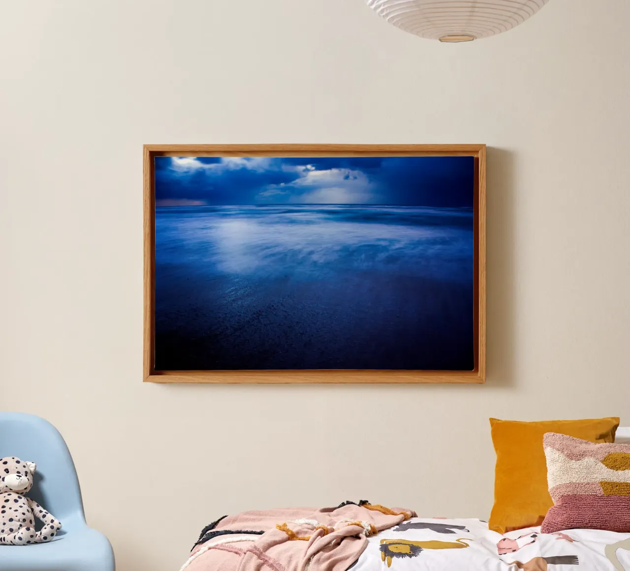 Winter storm over Sidni Ali beach II canvas by Tal Paz-Fridman