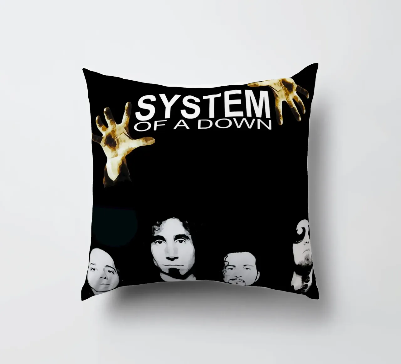 System Of A Down - Icone del suono e della furia cuscino da AprilAdamantium