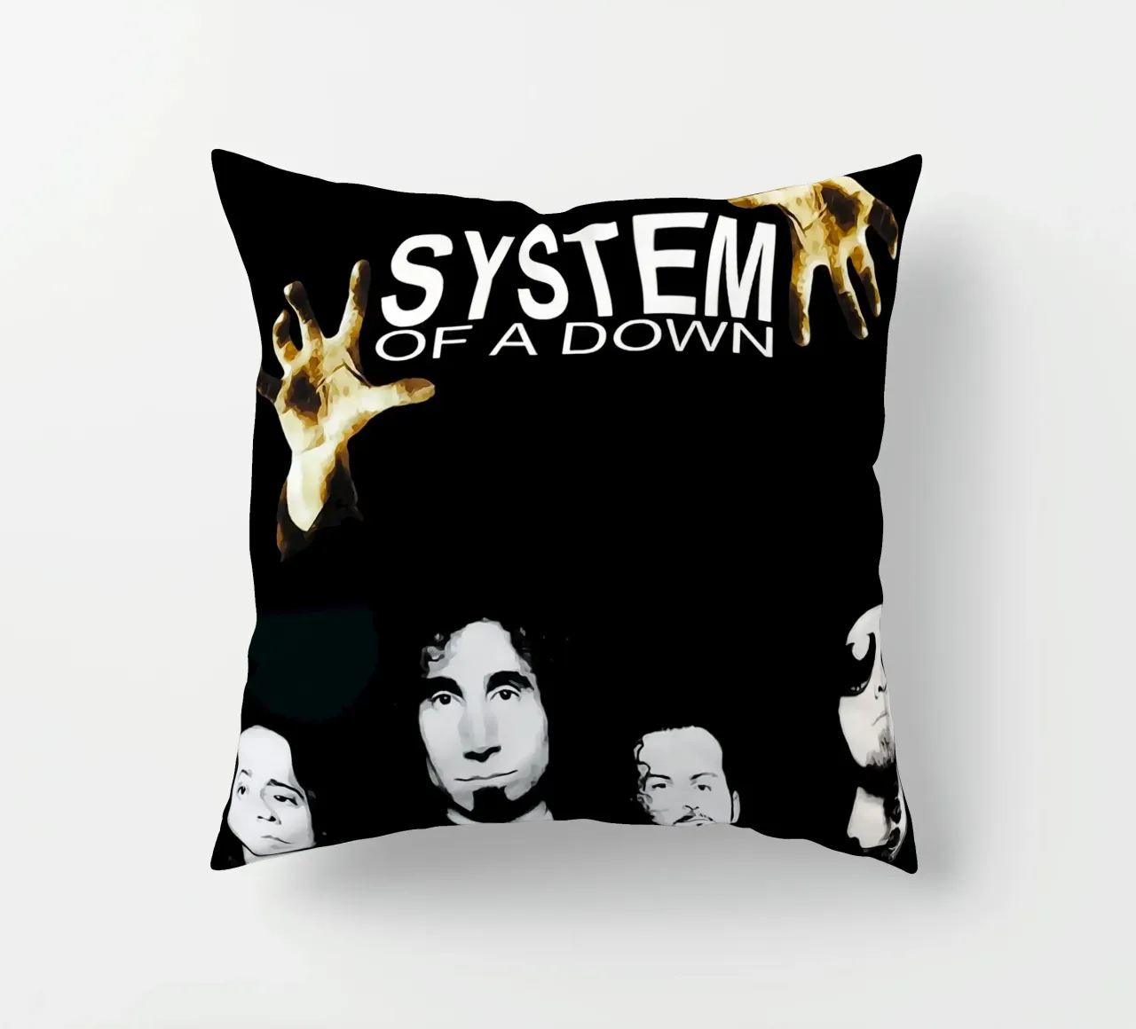 System Of A Down - Icone del suono e della furia cuscino da AprilAdamantium