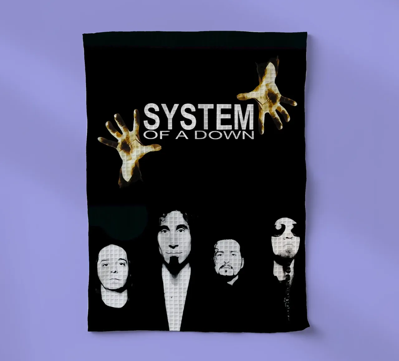 System Of A Down - Icone del suono e della furia canovaccio da cucina da AprilAdamantium