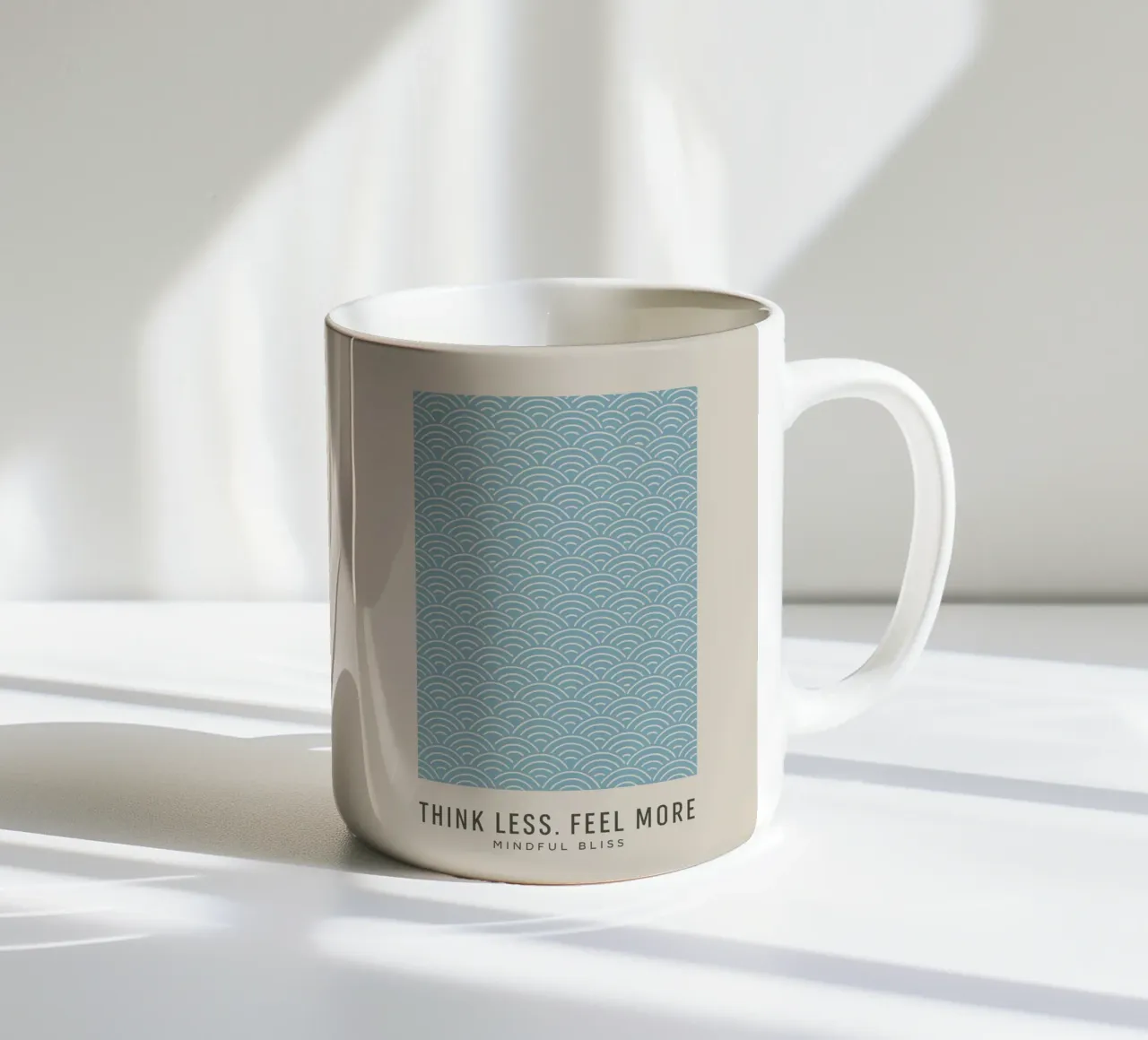 Onde di calma tazza in ceramica da SMPLE